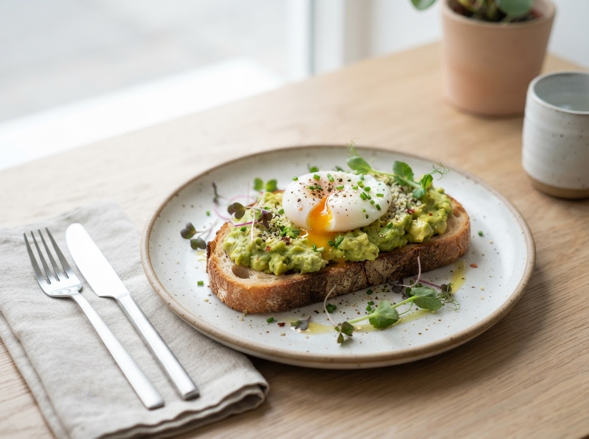 Avocado Toast Power healthy recipe