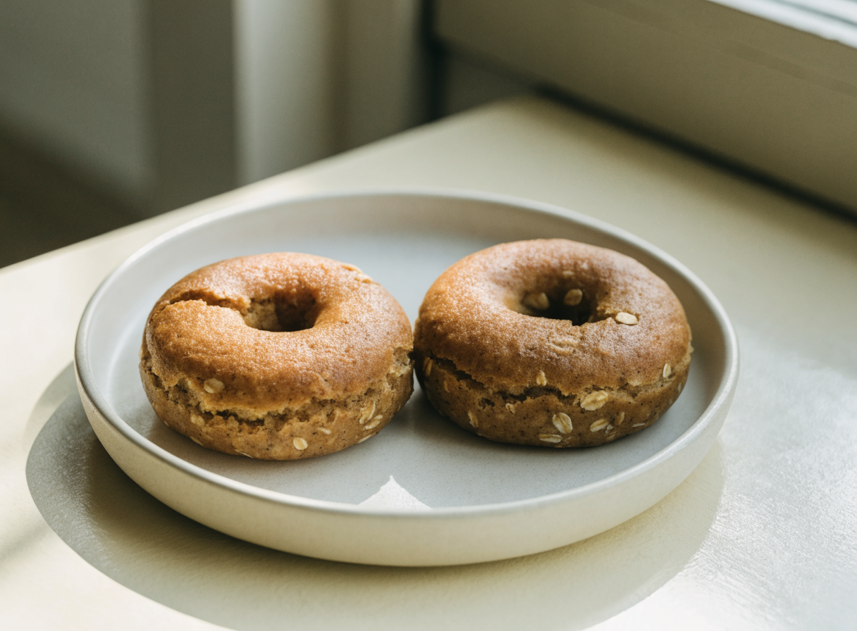 Baked Apple Cinnamon Donuts healthy recipe