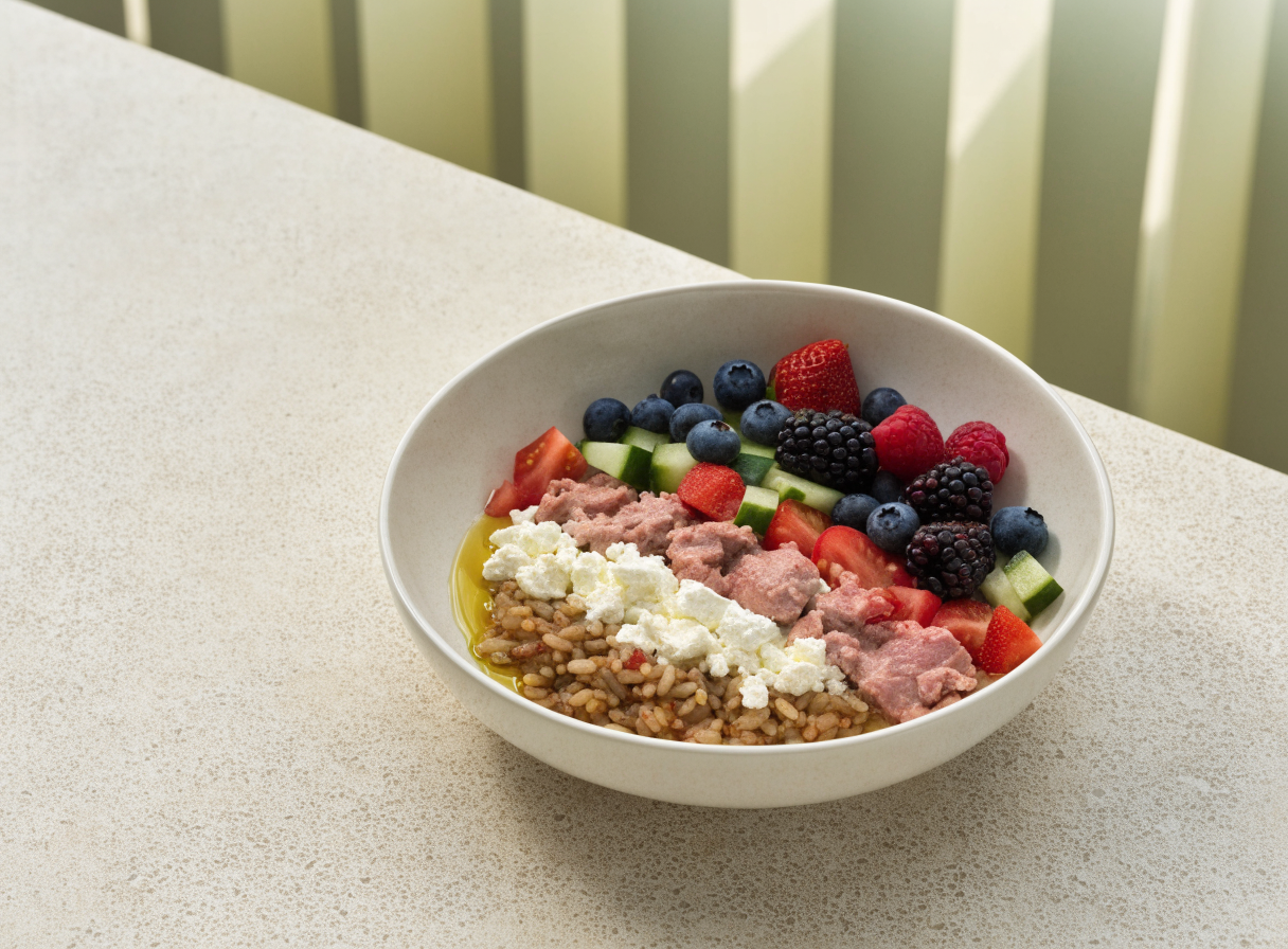 Berry Protein Bowl healthy recipe