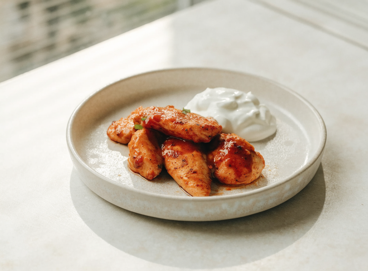 Buffalo Sauce Light healthy recipe