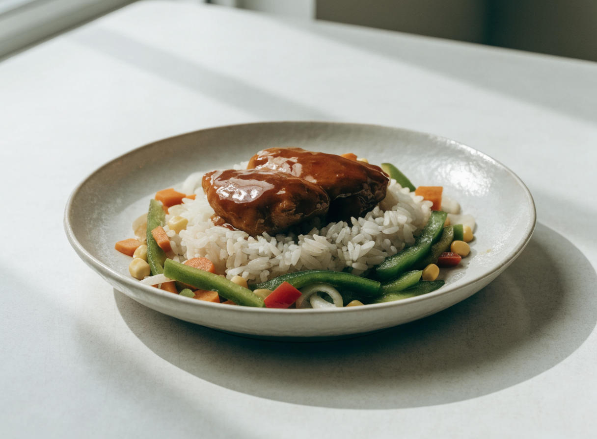 Chicken Teriyaki Rice healthy recipe