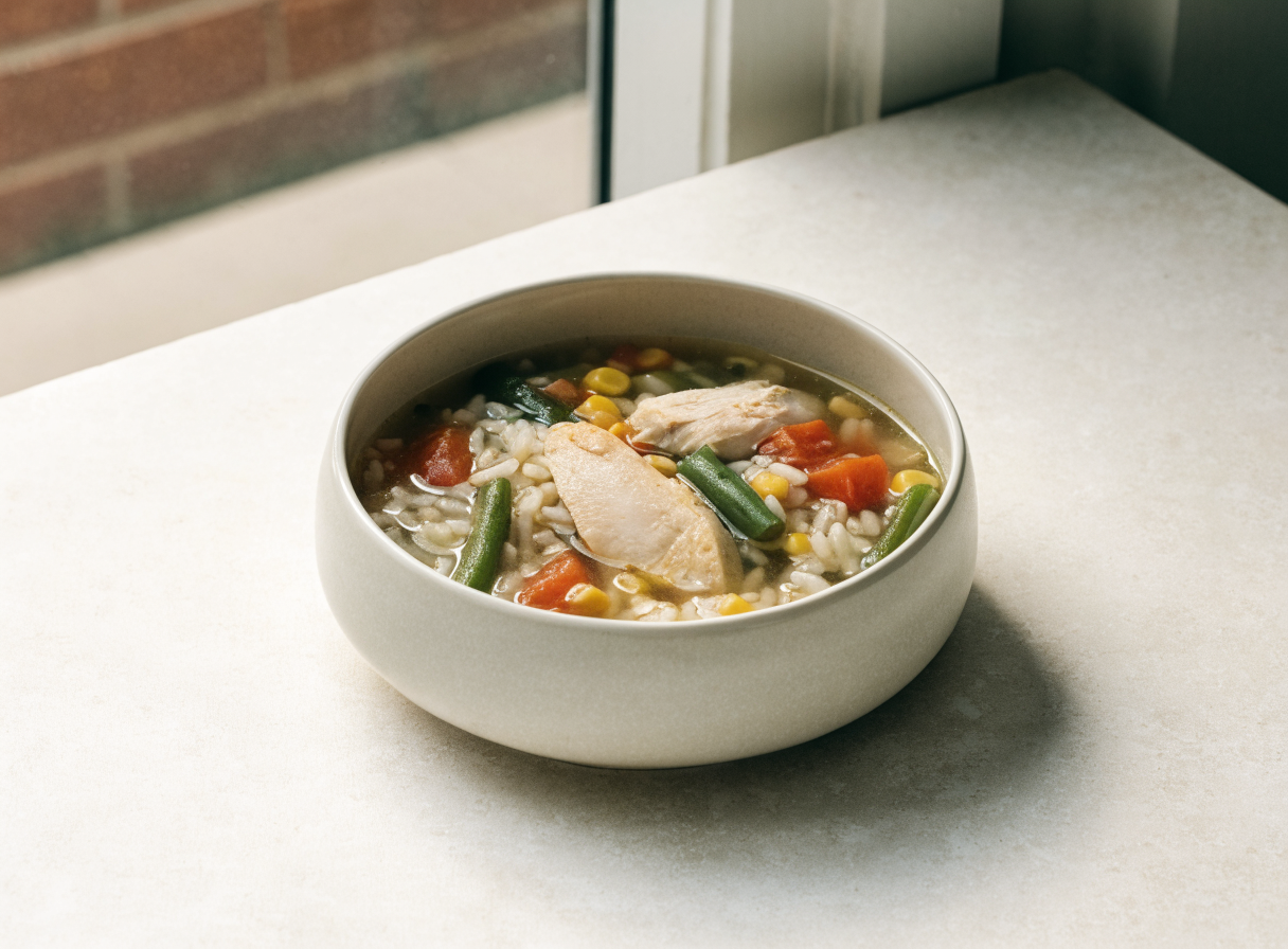 Chicken Vegetable Soup healthy recipe