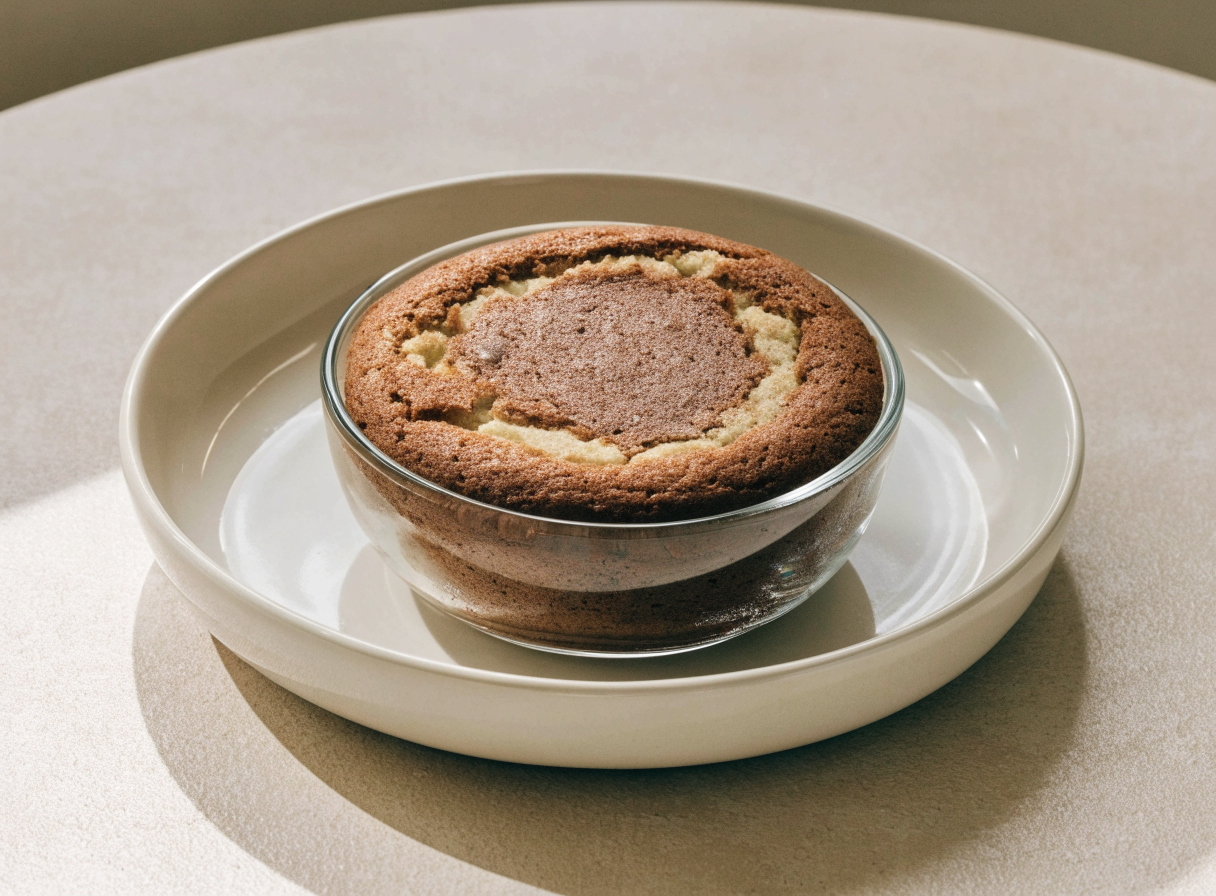 Cocoa & Oat Mug Cake healthy recipe