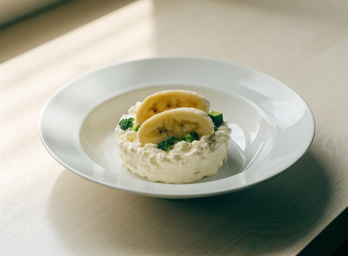 Cottage Cheese Banana Cup healthy recipe