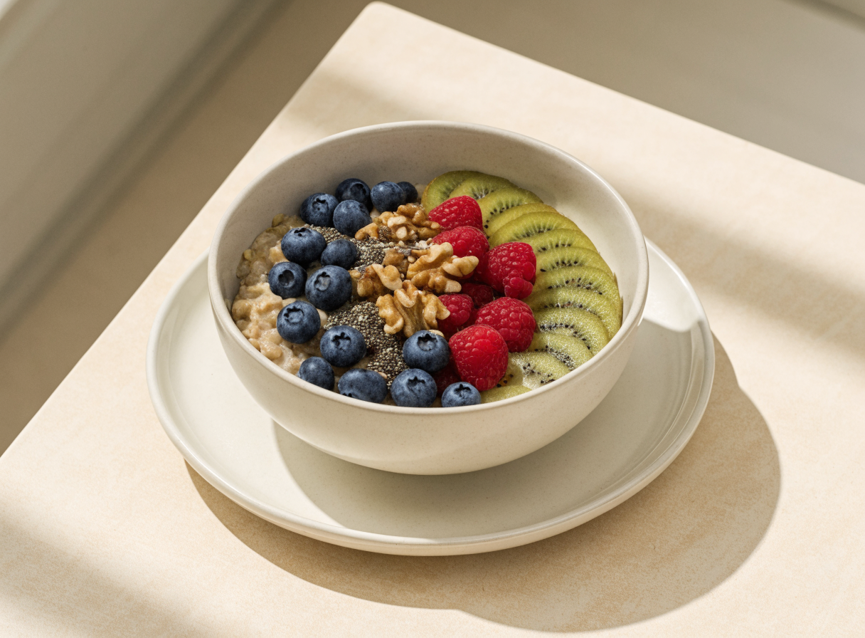Fruit & Nut Power Bowl healthy recipe