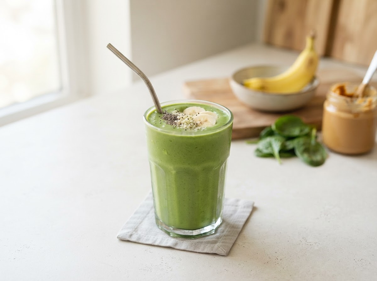 Green Protein Smoothie healthy recipe