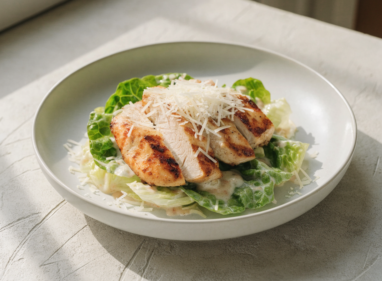 Grilled Chicken Caesar healthy recipe
