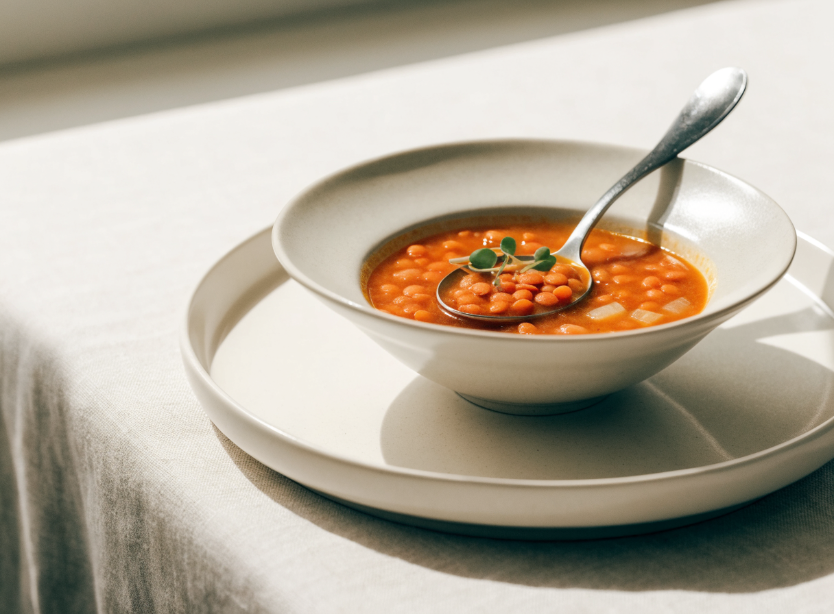Lentil Power Soup healthy recipe