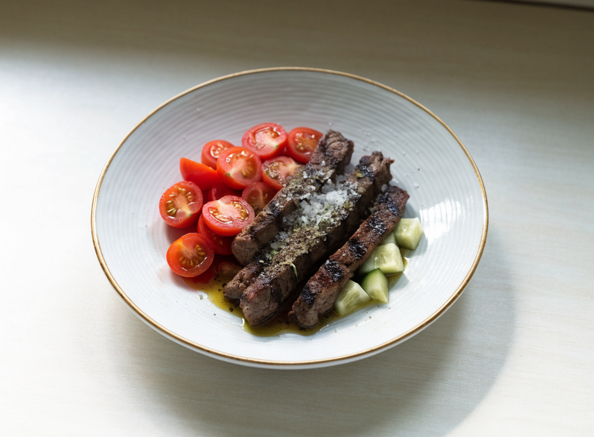 Mediterranean Beef Bowl healthy recipe