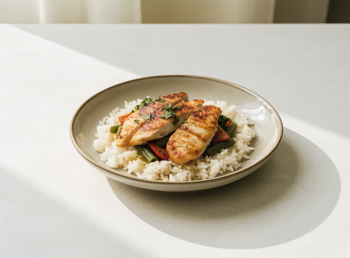 Mediterranean Chicken Bowl healthy recipe