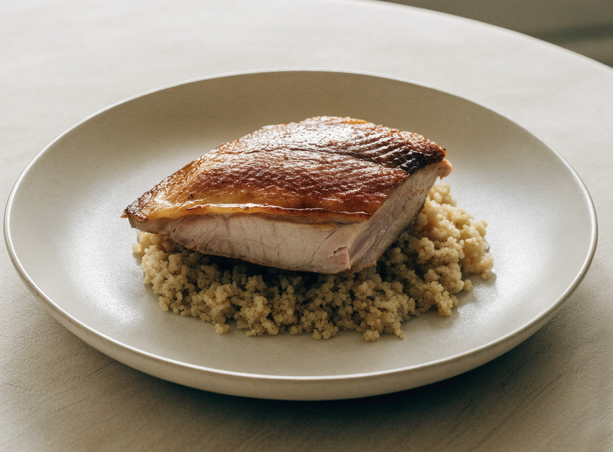 Mediterranean Duck Plate healthy recipe