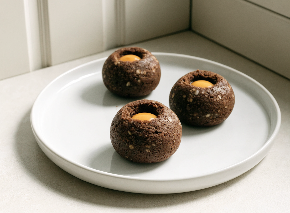 Mini Chocolate Protein Cakes healthy recipe