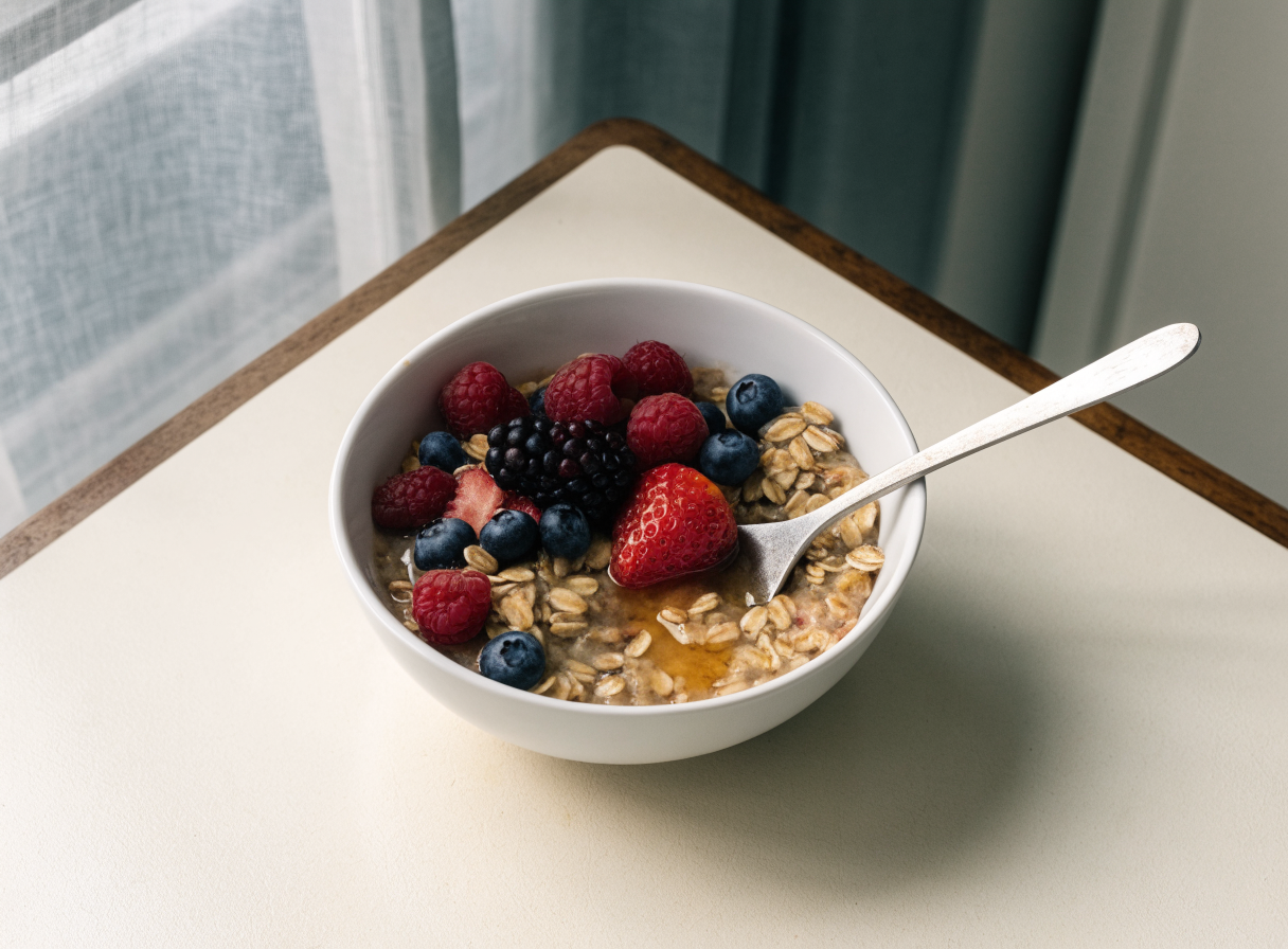 Mixed Berries Oatmeal healthy recipe