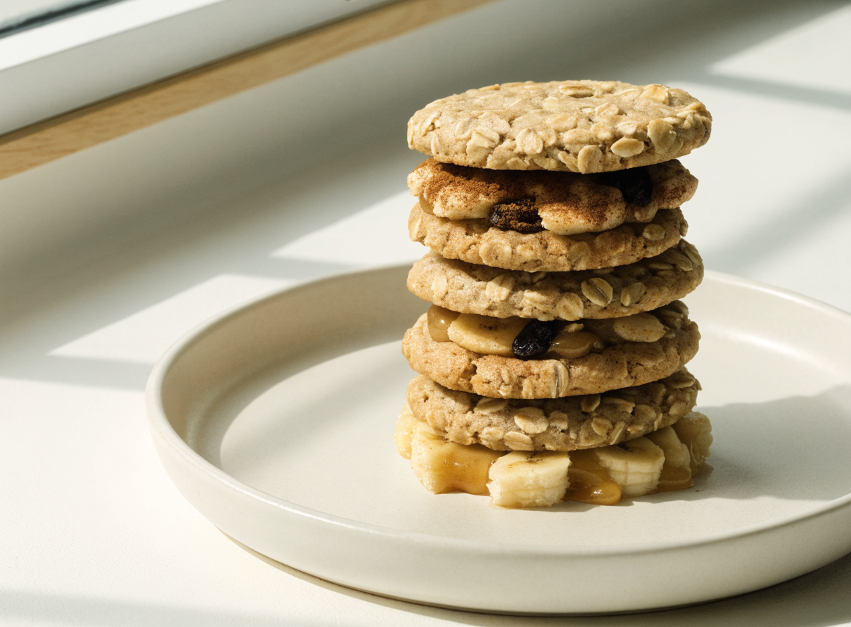 Oatmeal Cookie Stack healthy recipe