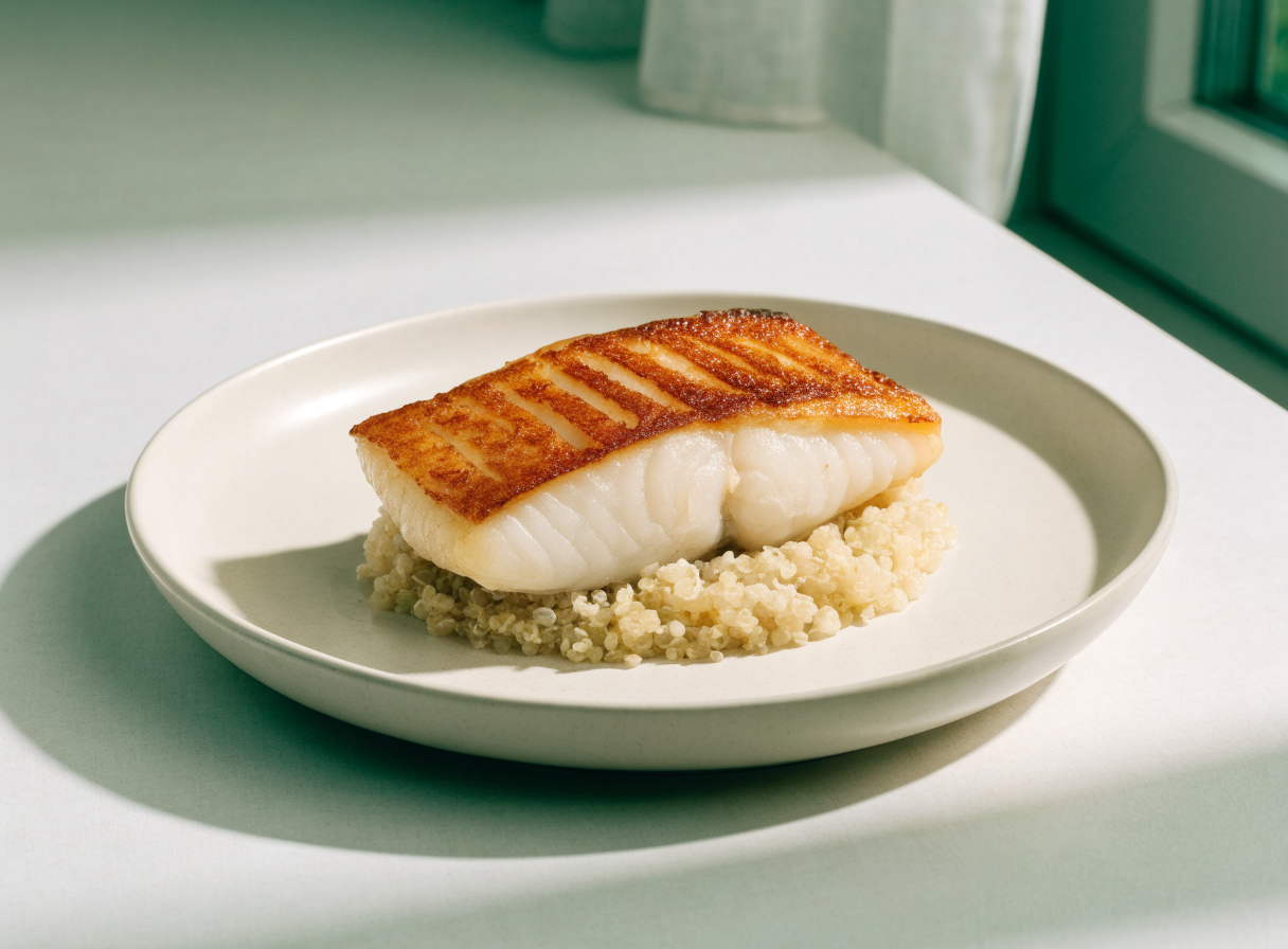 Pan-Seared Cod healthy recipe