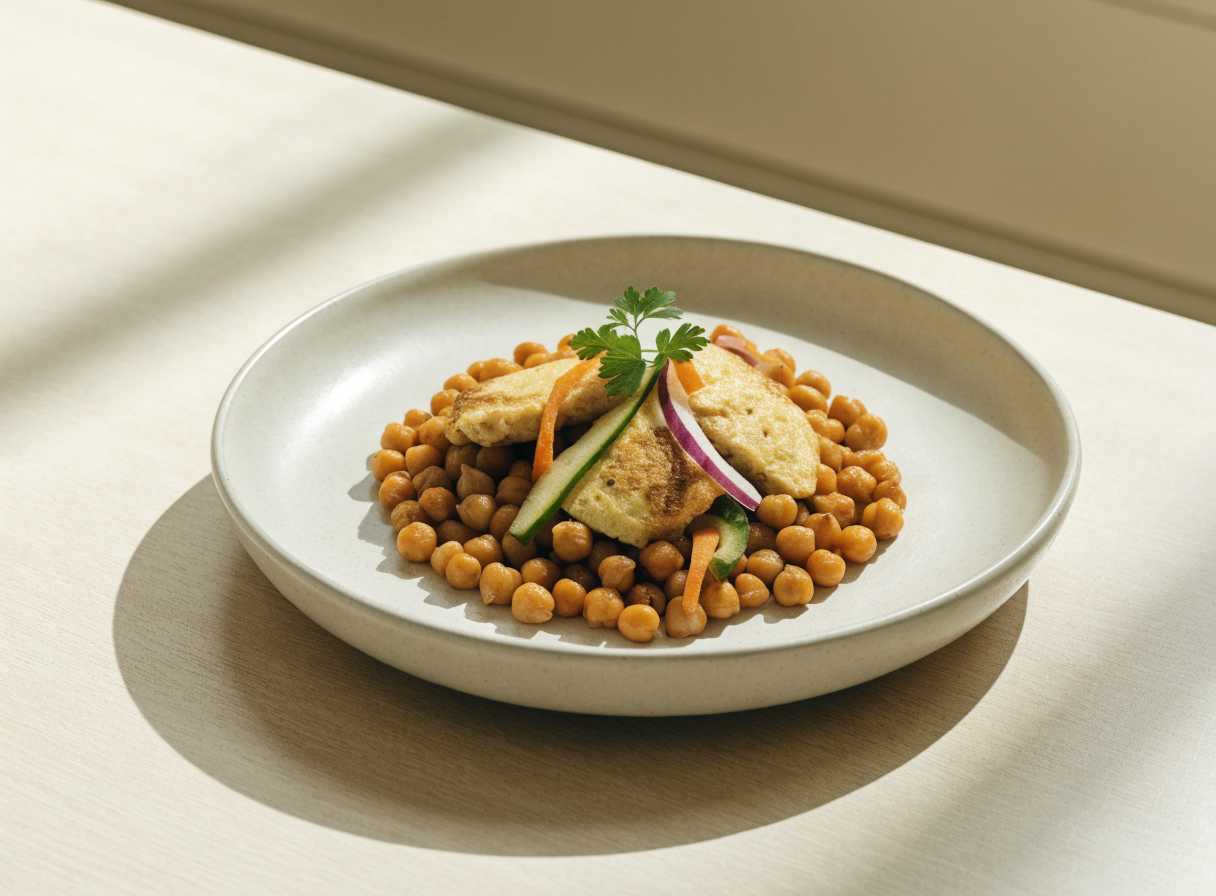 Roasted Chickpea Crunch healthy recipe
