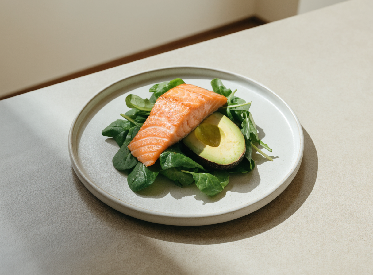 Salmon Avocado Salad healthy recipe