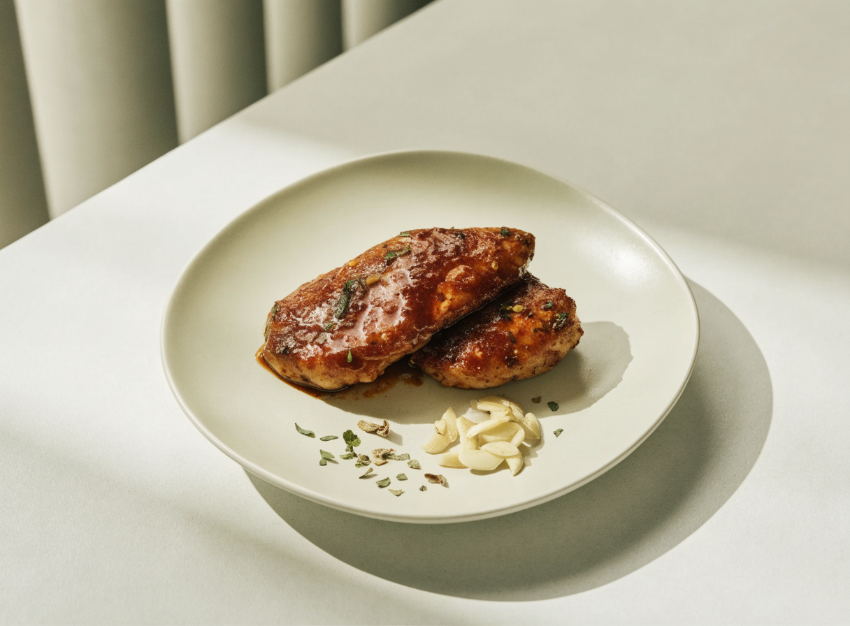 Spiced Chicken with Garlic & Herbs healthy recipe
