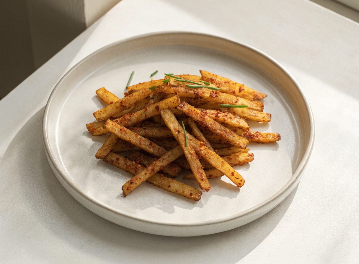 Spicy Potato Stir-Fry healthy recipe