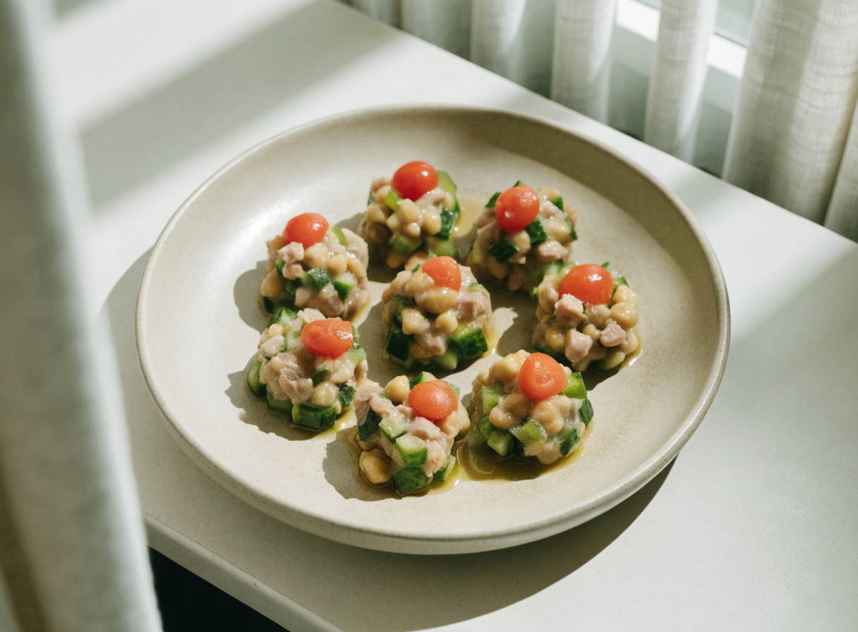 Tuna Cucumber Bites healthy recipe