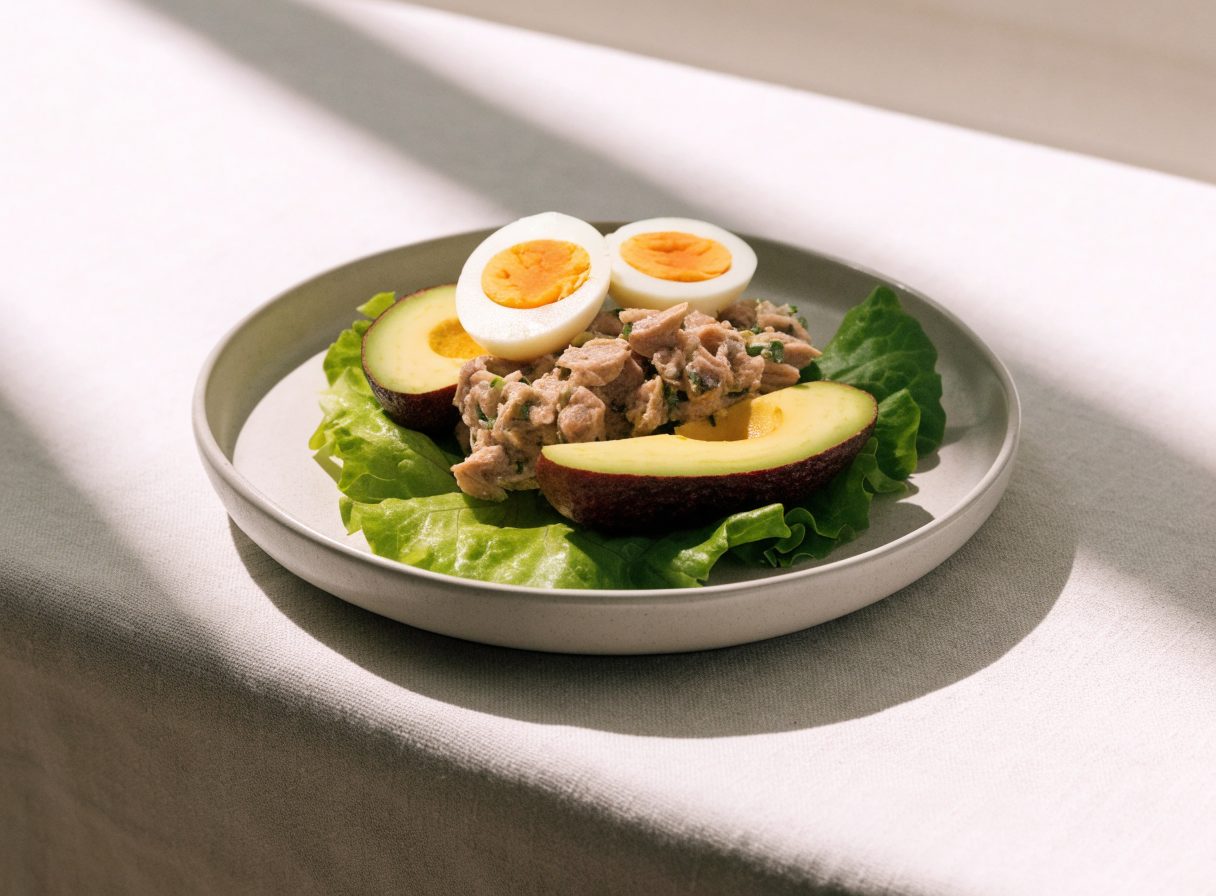 Tuna Power Salad healthy recipe