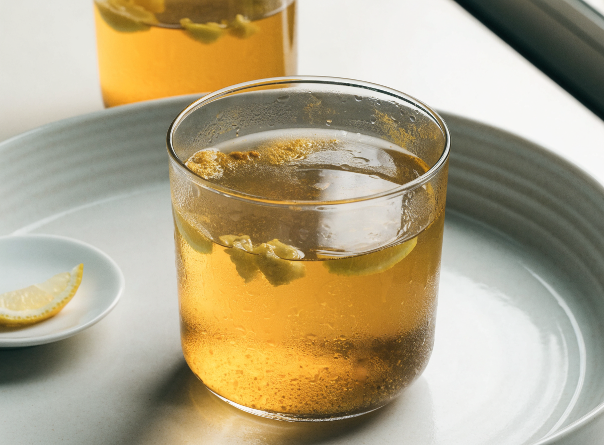 Turmeric Citrus Water healthy recipe