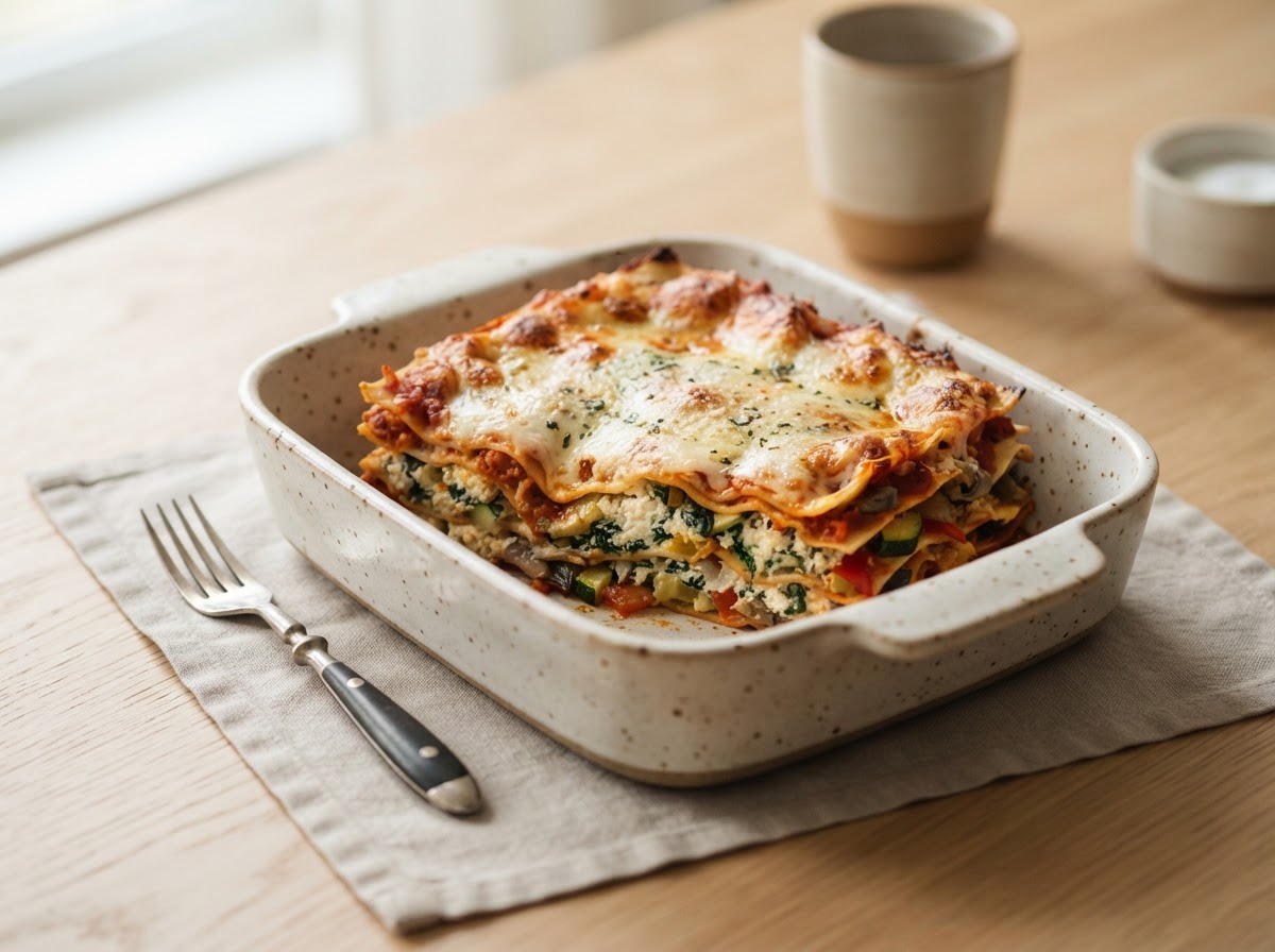 Veggie Lasagna healthy recipe